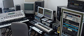 Geoff Grace's studio
